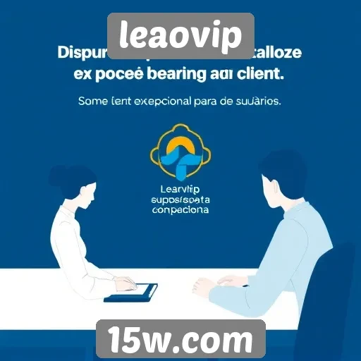 Desempenho do suporte ao cliente no leaovip